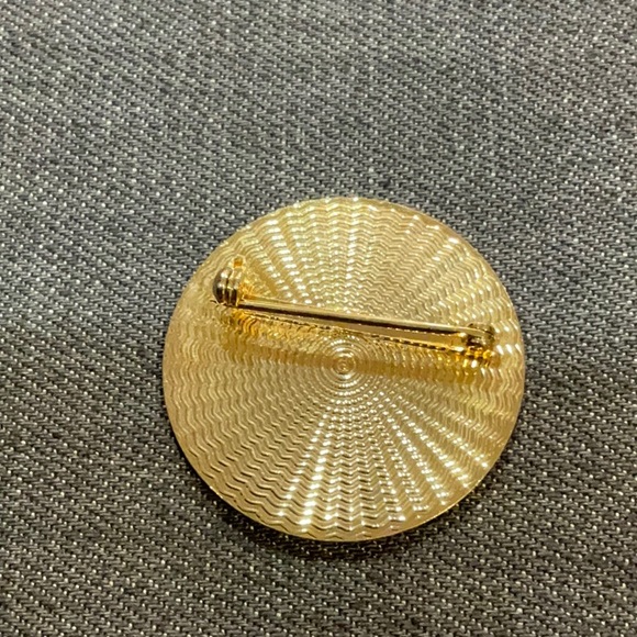 Vintage brooch, pin Pennsylvania Dutch Double Hex Sign - Picture 2 of 4